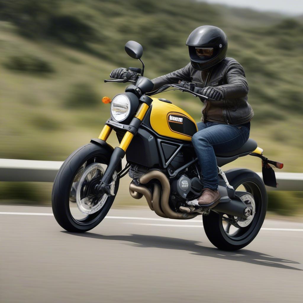 Ducati Scrambler Full Throttle phiên bản tốc độ