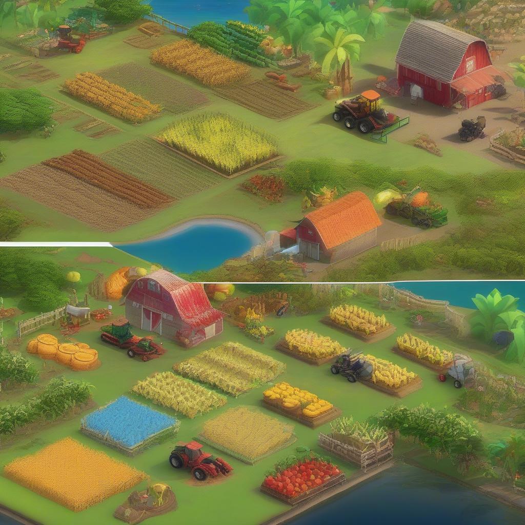 Family Farm Seaside và Big Farm: Mobile Harvest -  Hai tựa game nông trại mới lạ