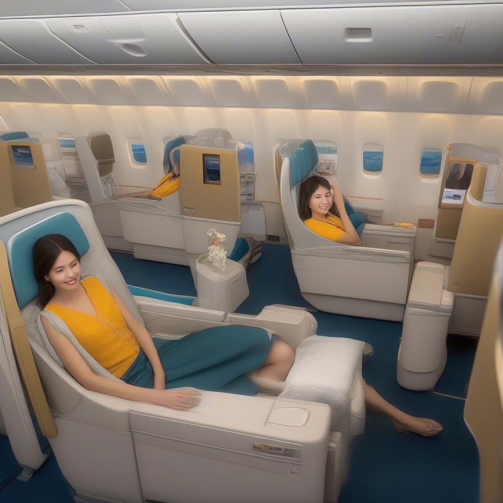 Giá vé hạng phổ thông đặc biệt Vietnam Airlines