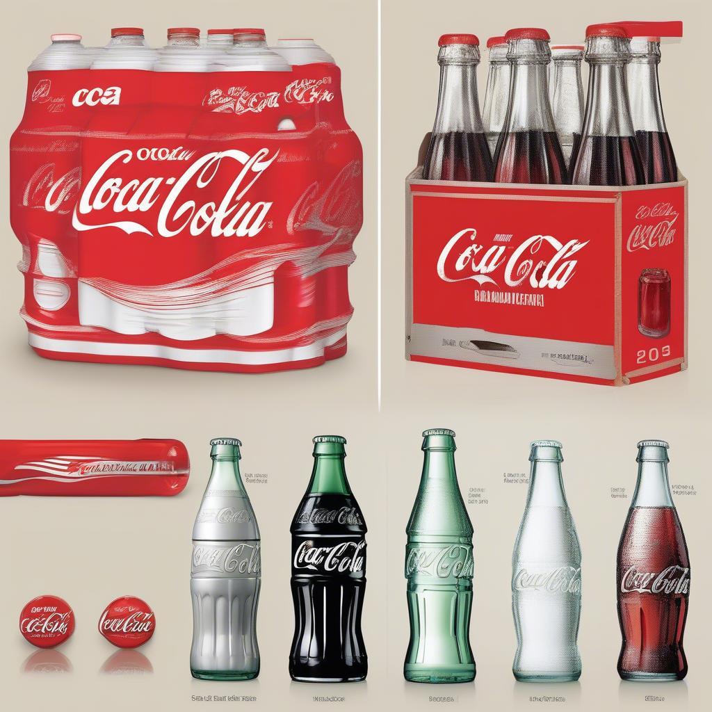 Hành trình biến đổi bao bì Coca Cola