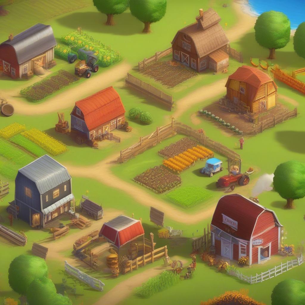 Hay Day, Township và FarmVille 2: Country Escape - Ba tựa game nông trại kinh điển