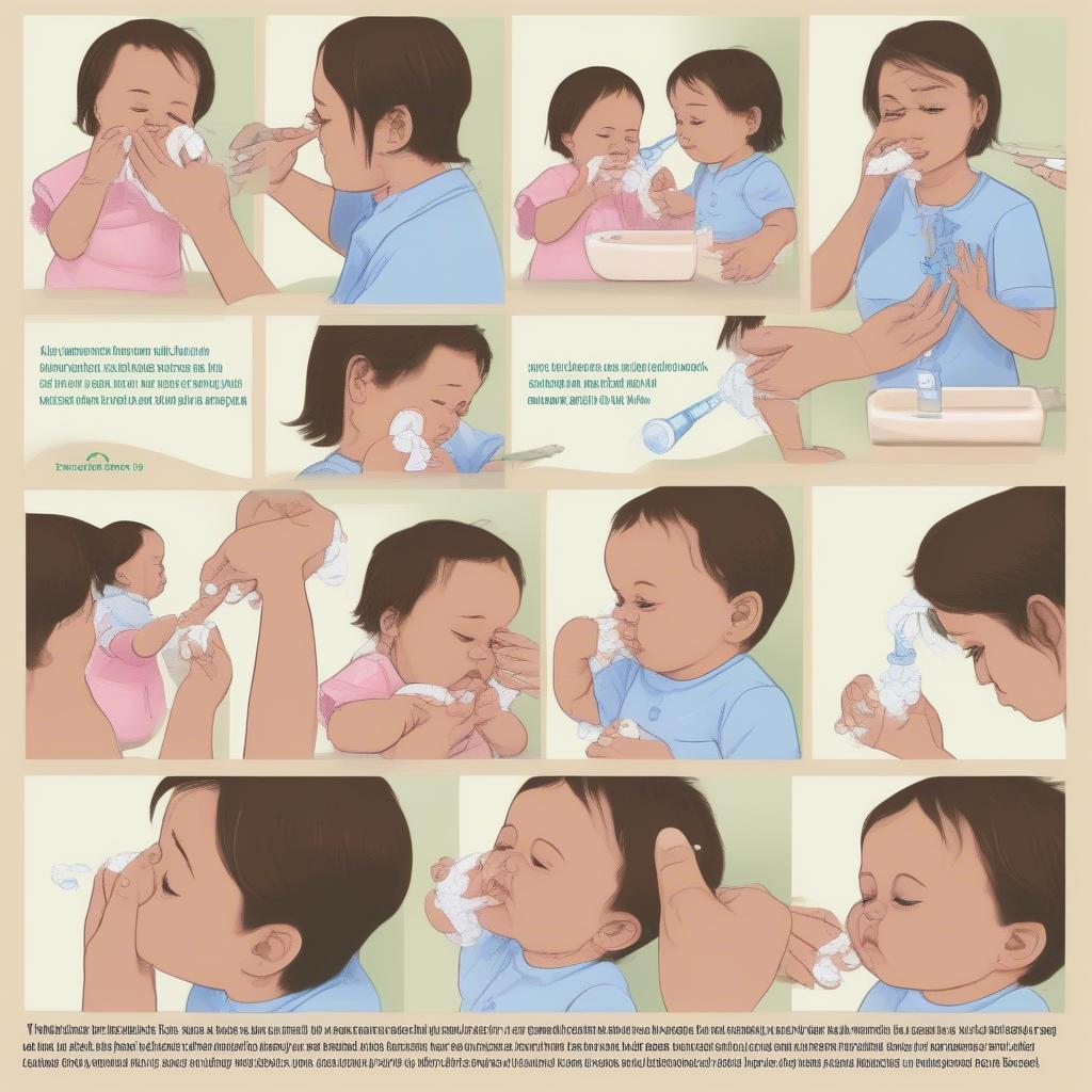 How to administer eye drops to a baby