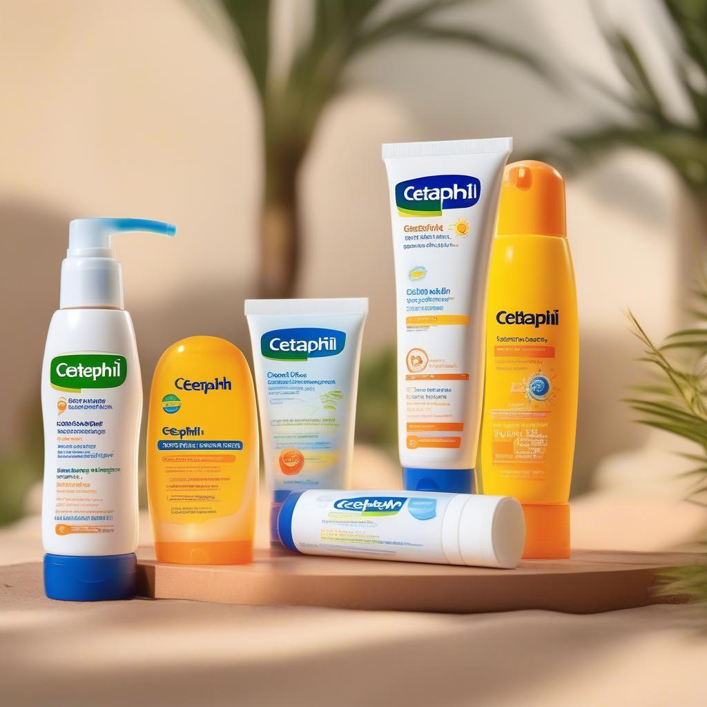 Kem chống nắng Cetaphil các loại: Daily Facial Moisturizer SPF 15/50, Cetaphil Sun Kids SPF 50+