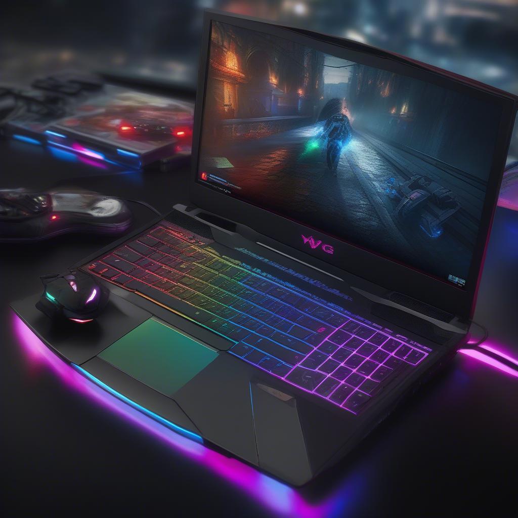 Laptop Gaming với Chip Mạnh Mẽ