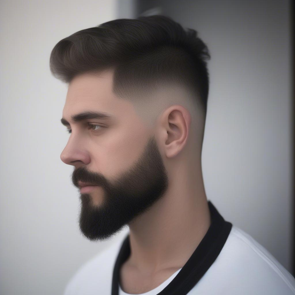 Low Fade Tóc Nam