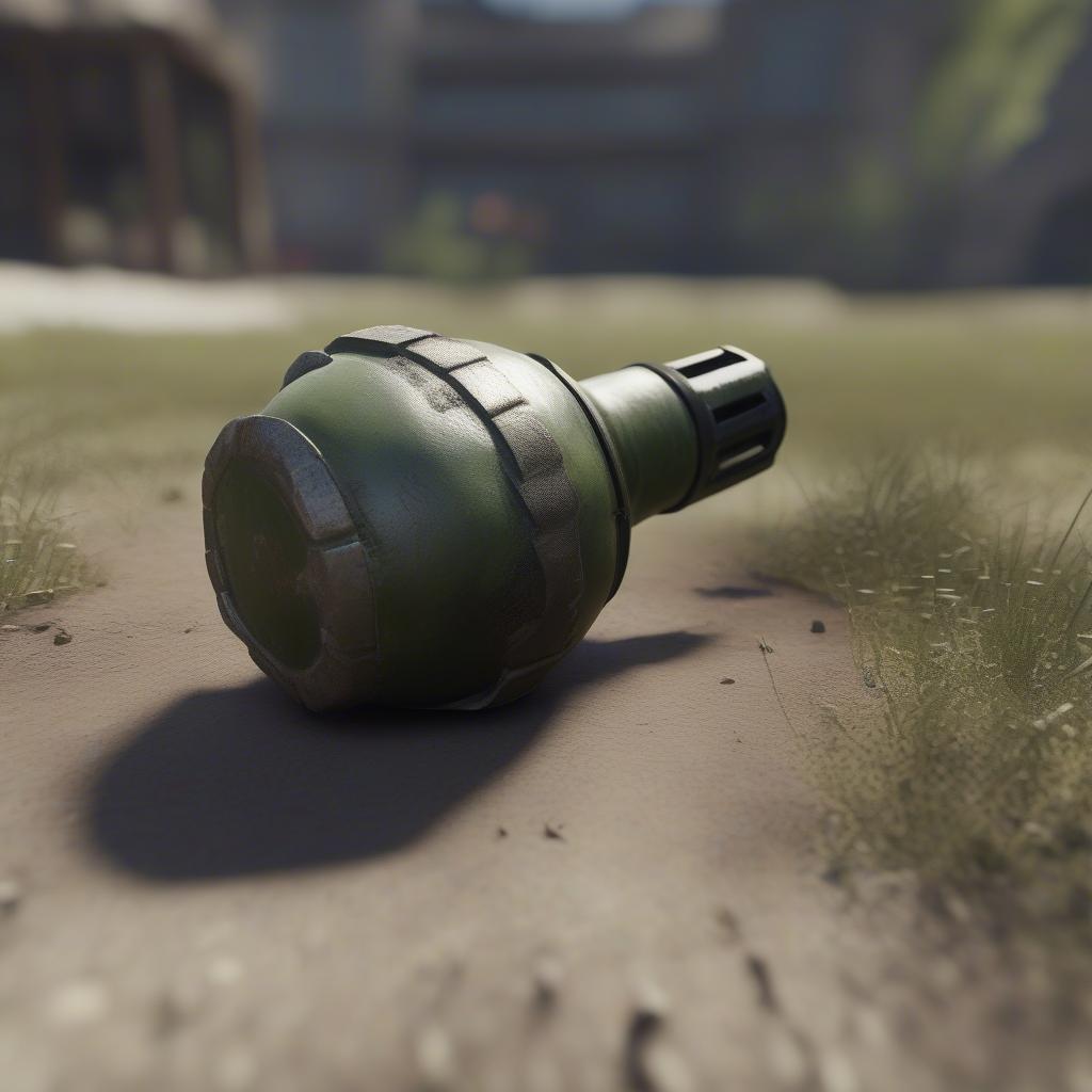 Lựu đạn mảnh frag grenade trong PUBG