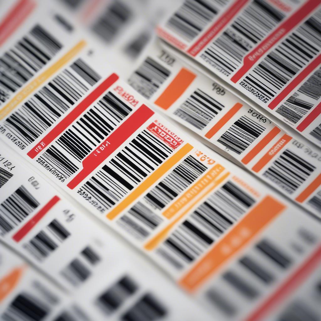 Mã Barcode 1D Phổ Biến