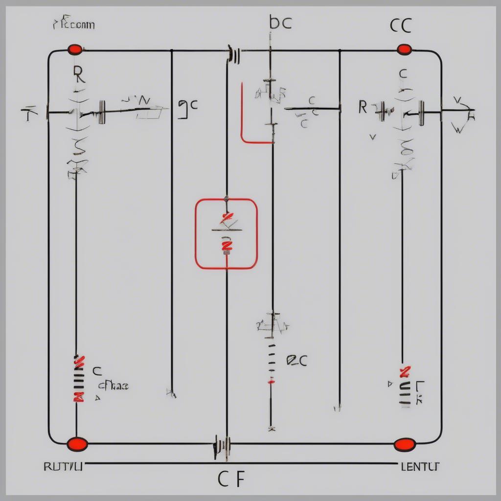 Mạch RC nối tiếp: Sơ đồ mạch điện và biểu đồ vector