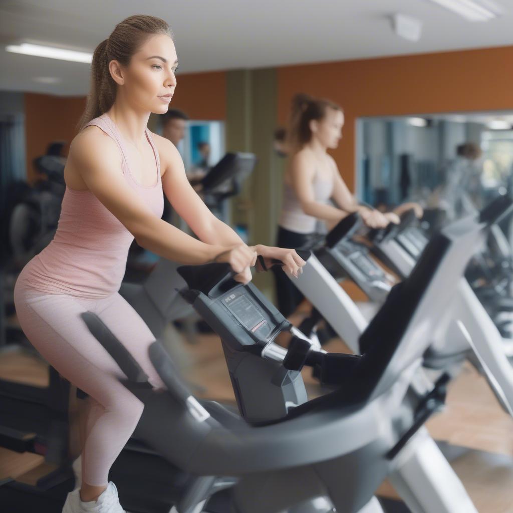 Máy tập cardio cho nữ: Chạy bộ, Elliptical và Xe đạp