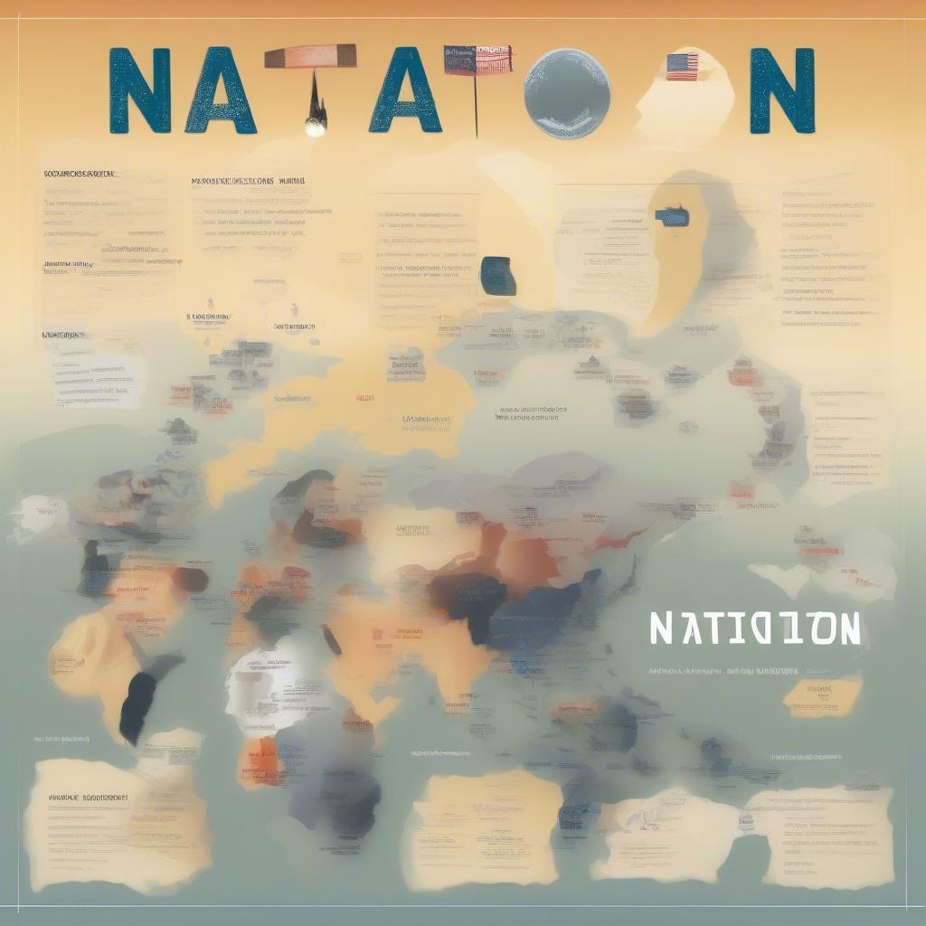 Từ "nation" trong các cụm từ