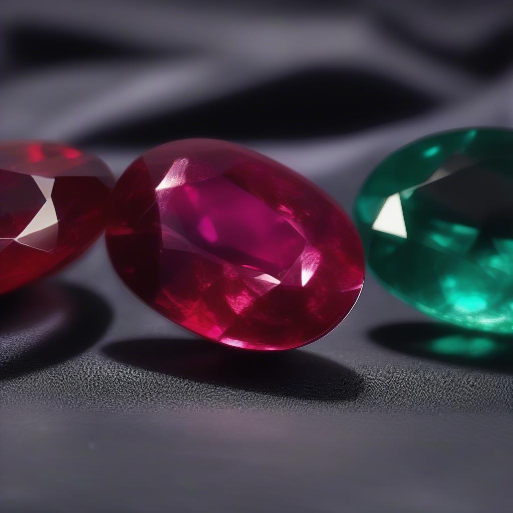 Ngọc Ruby, Sapphire và Emerald