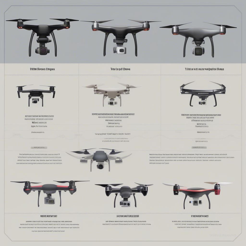 Phân loại flycam theo mức giá