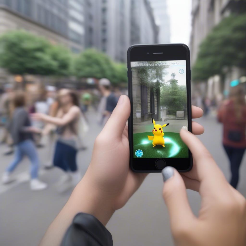 Pokemon GO AR mode