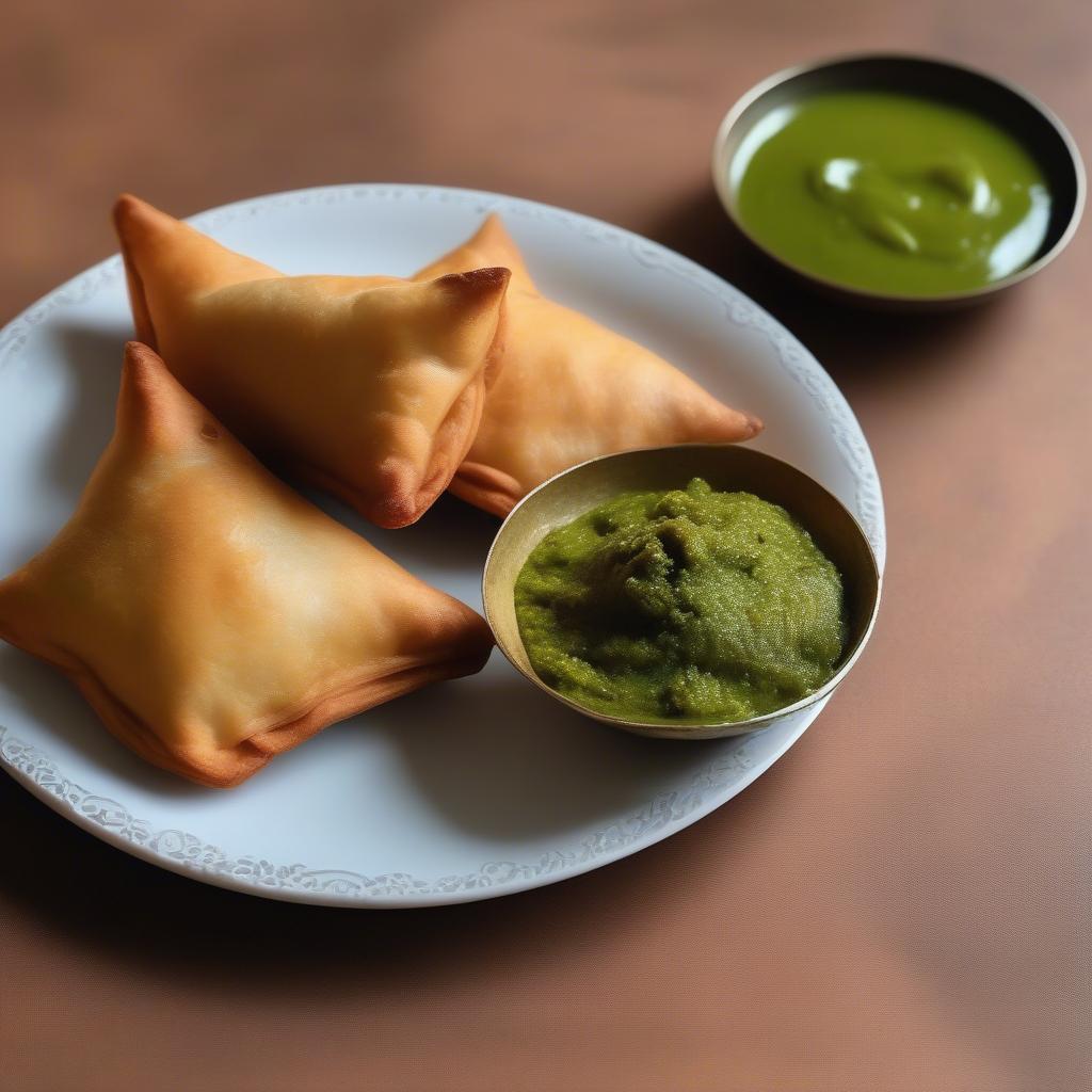 Samosa, món bánh đường phố Ấn Độ