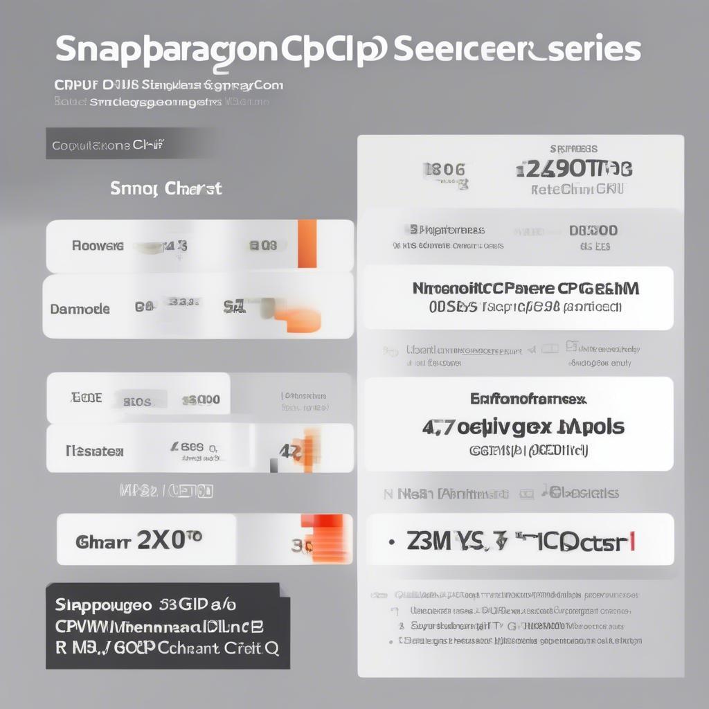 So sánh các dòng chip Snapdragon