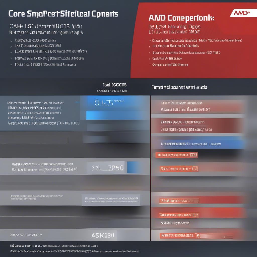 So sánh CPU Intel và AMD