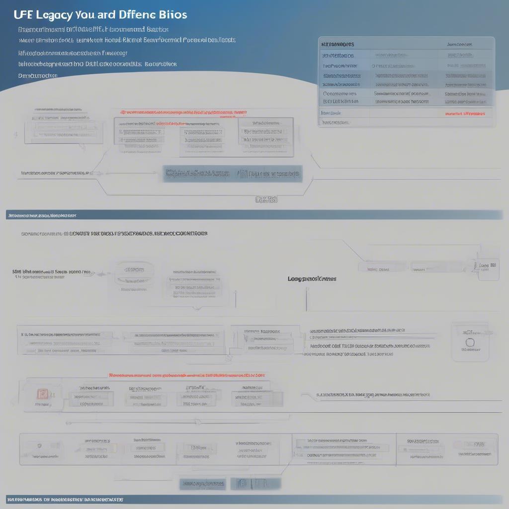 So sánh UEFI và Legacy BIOS