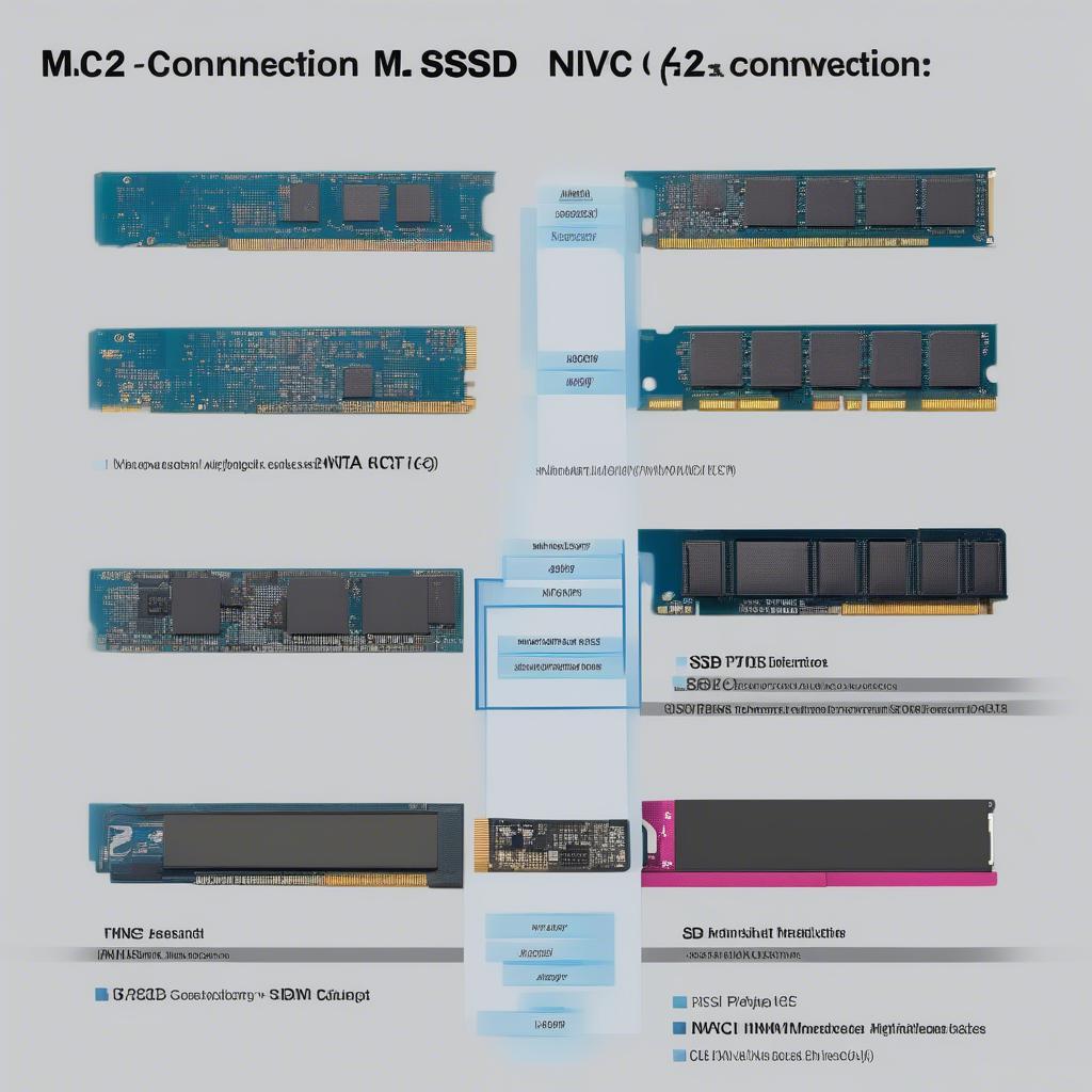 Các loại chuẩn kết nối SSD M2