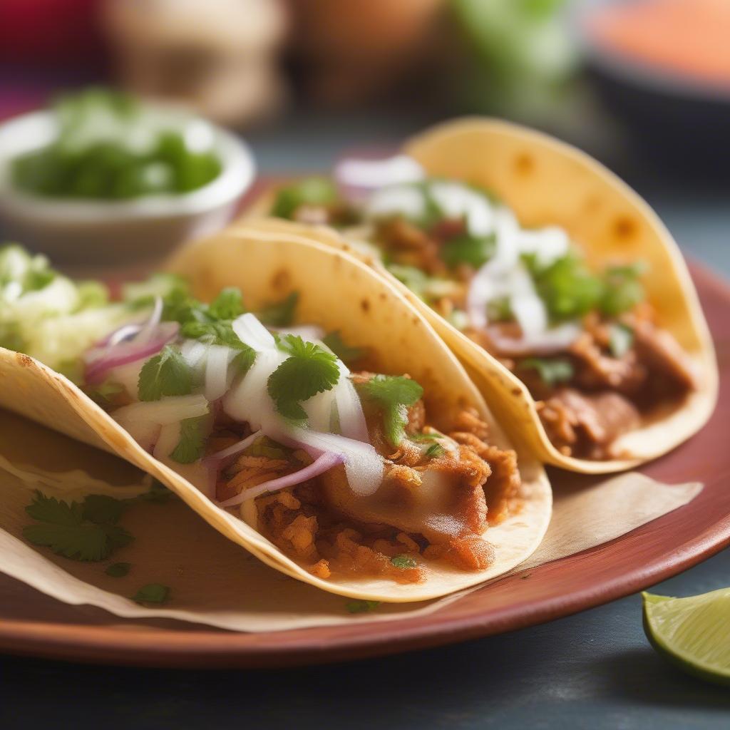 Taco Truyền Thống Mexico