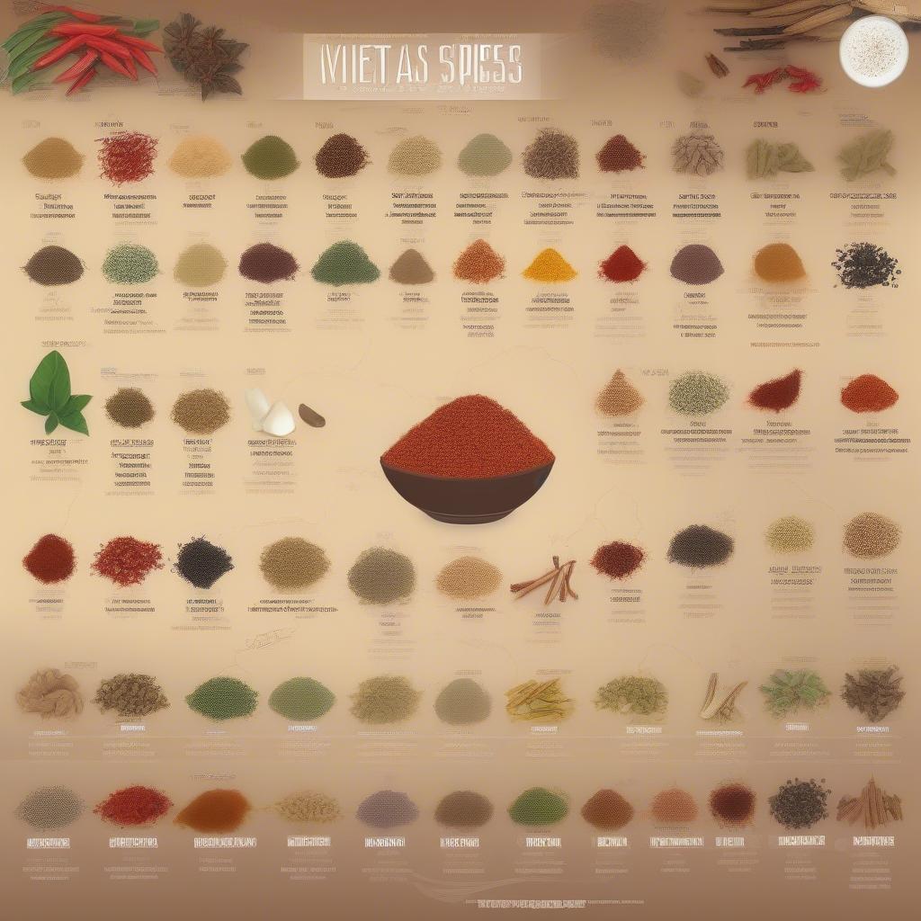 English Names of Spices