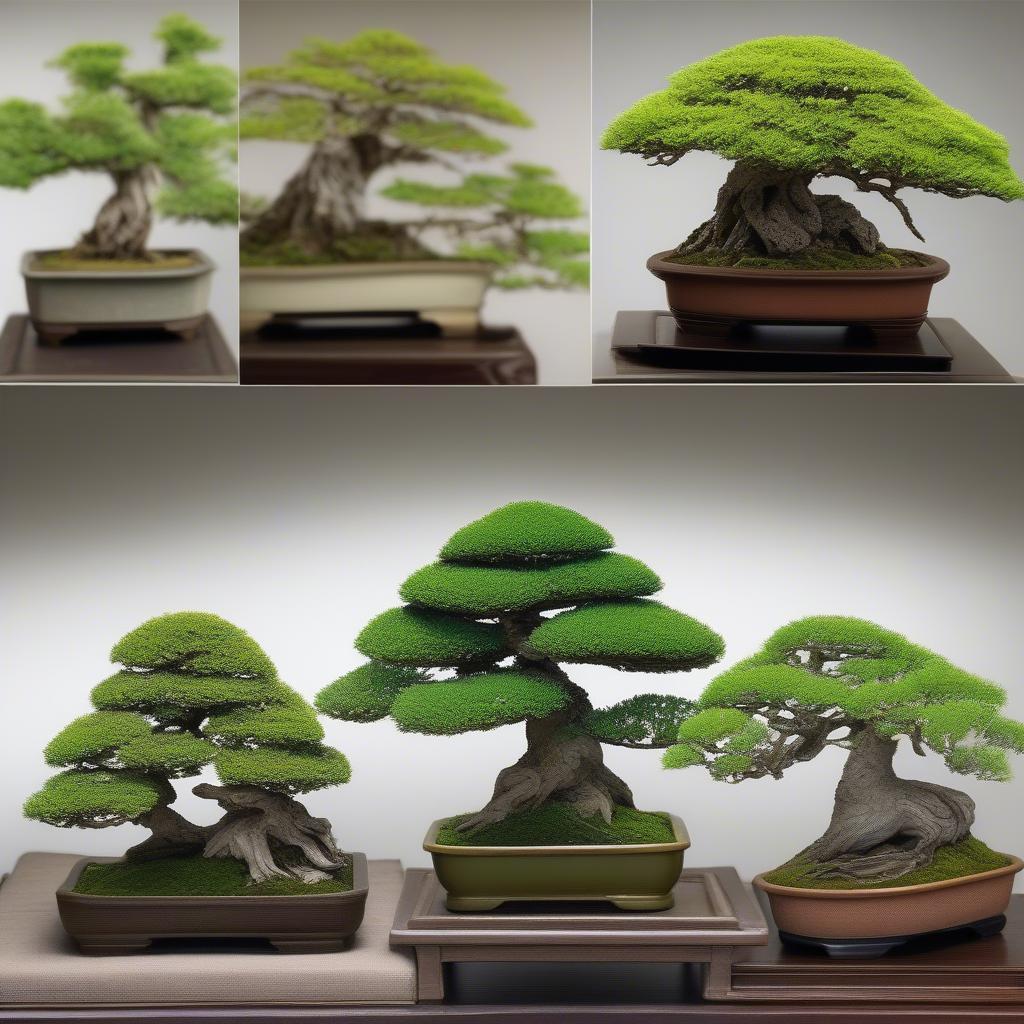 Thế giới bonsai lá nhỏ đa dạng