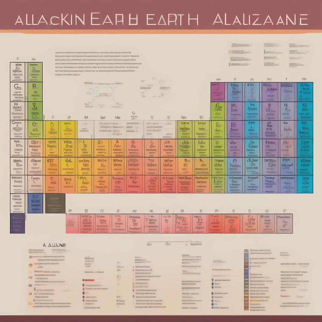 Properties of Alkaline Earth Metals