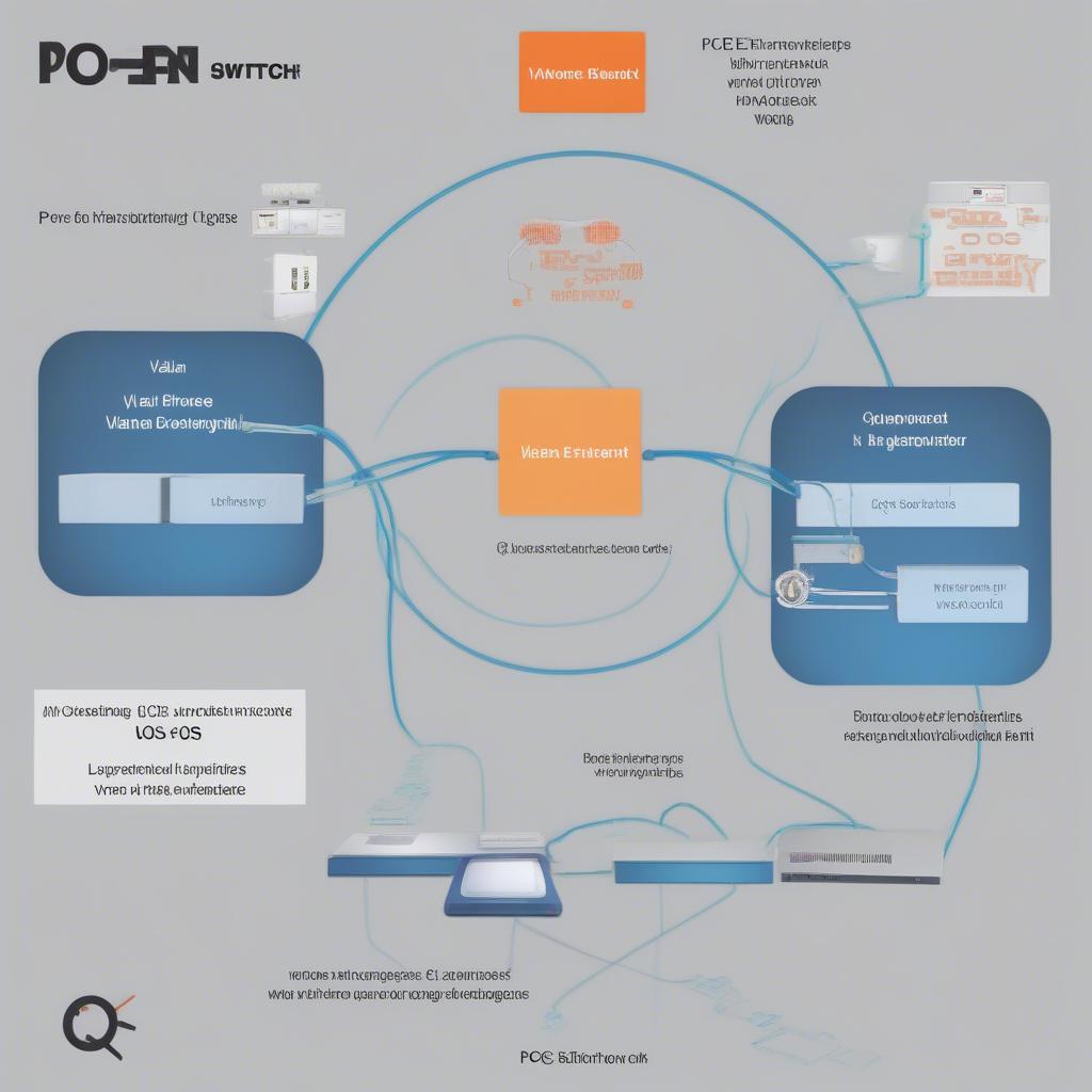 Tính năng PoE, VLAN, QoS