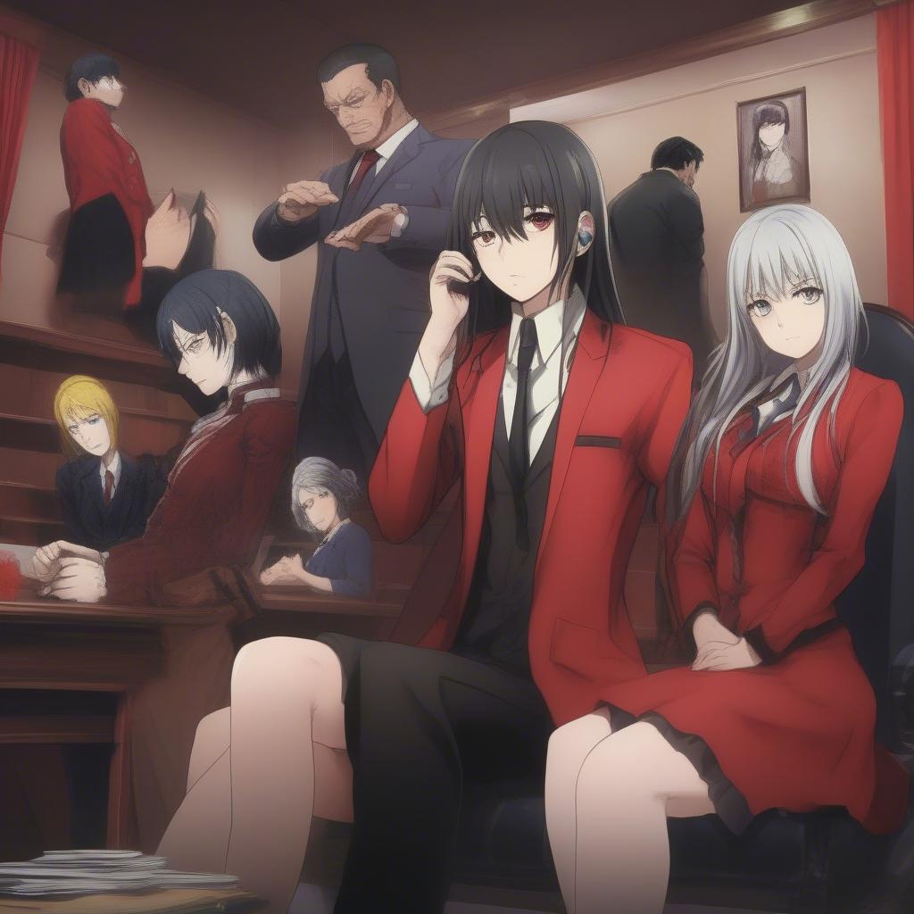 Life or Death game in Kakegurui