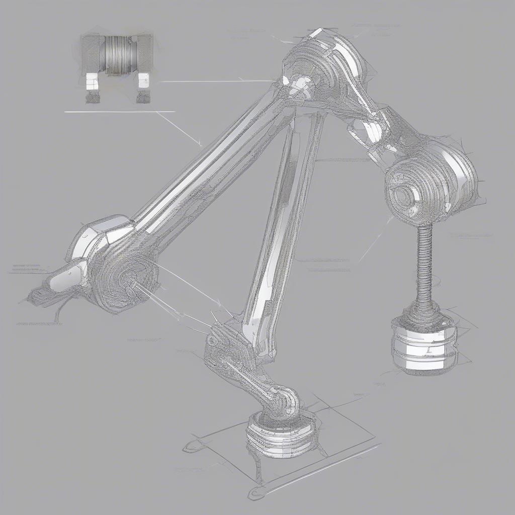 Application of triangular chain mechanisms in robots