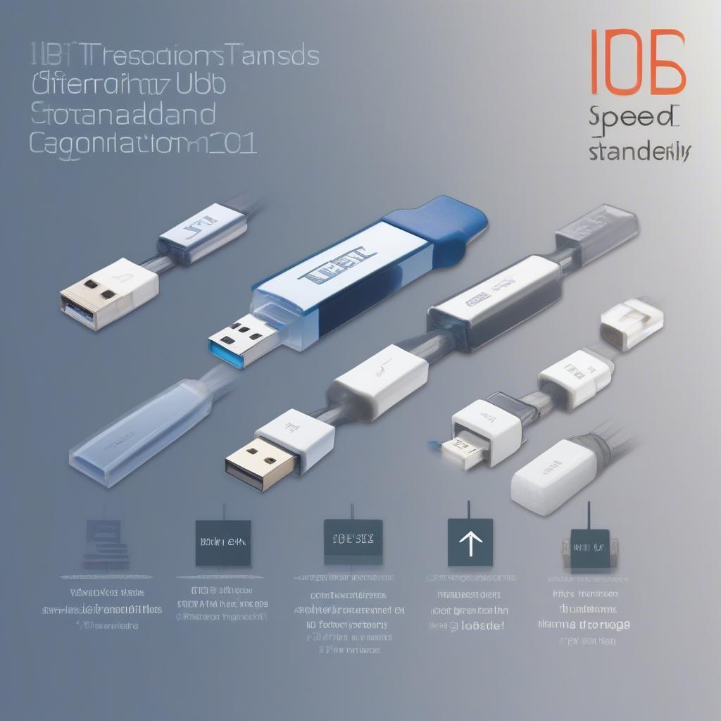 Các loại chuẩn USB theo tốc độ