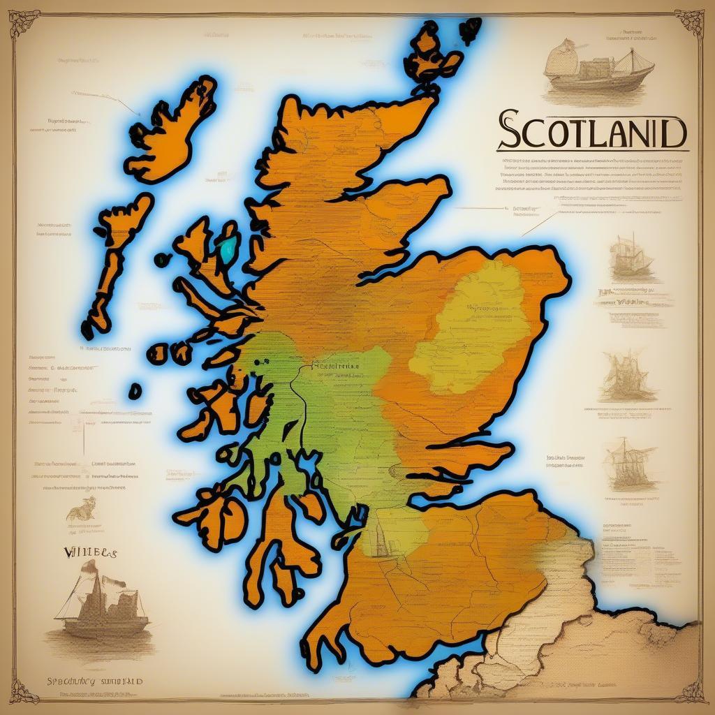 Whisky Scotland theo vùng sản xuất