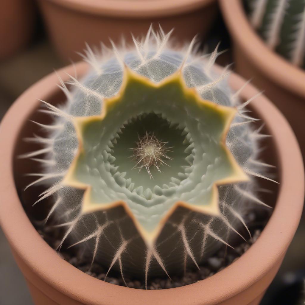 Xương rồng Astrophytum Asterias hiếm có