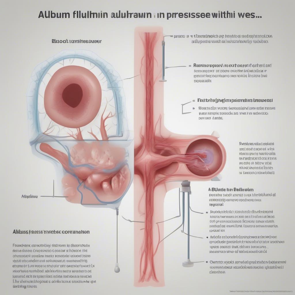 Vai Trò của Albumin trong Áp Suất Thẩm Thấu