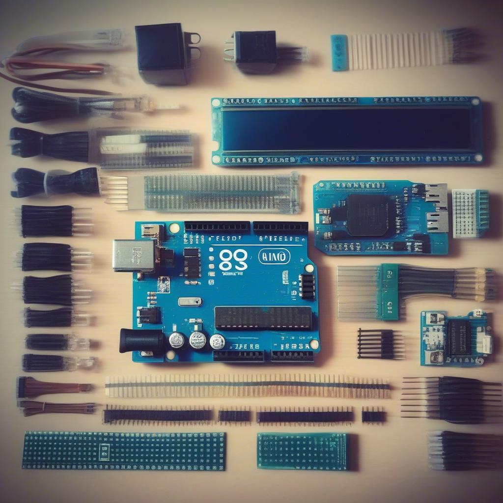 Hình ảnh board Arduino Uno