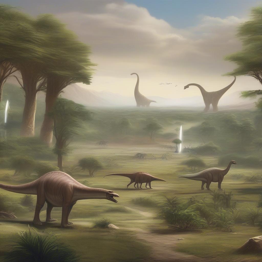 Argentinosaurus Môi Trường Sống