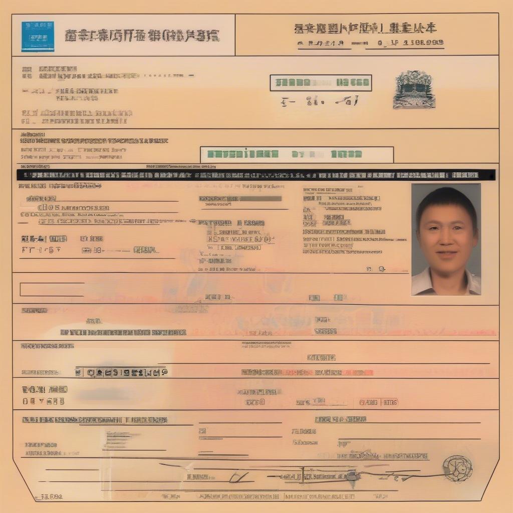 International Driving Permit Sample