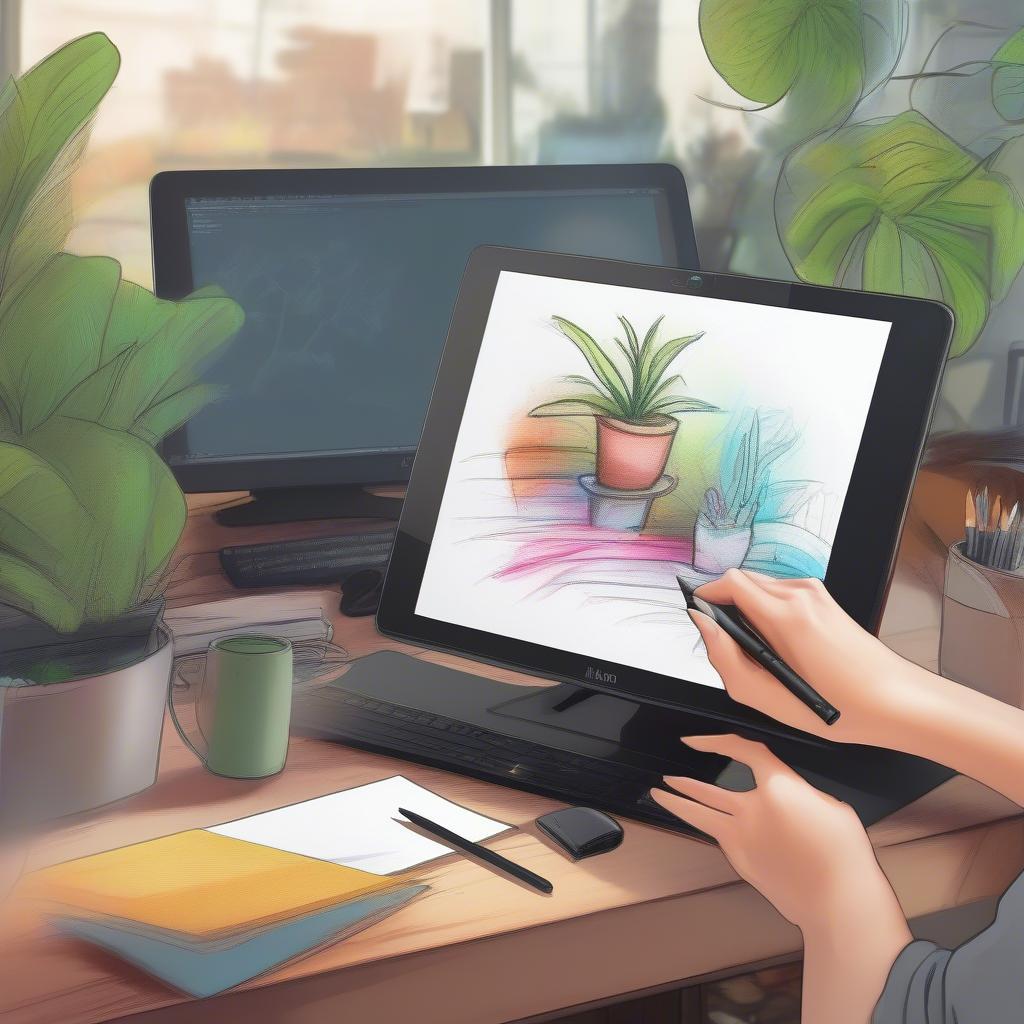 Bảng vẽ cảm ứng Huion