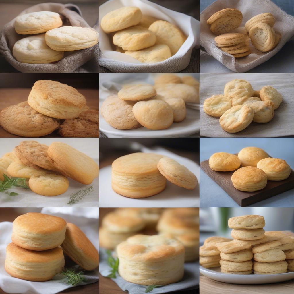 Tổng hợp các loại bánh biscuit của Mỹ