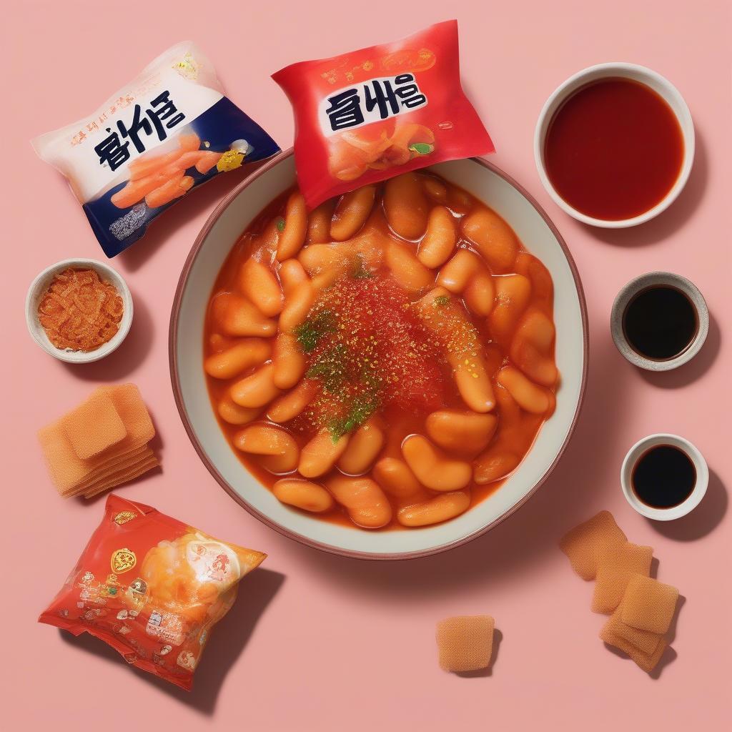 Bánh gạo Tteokbokki Hàn Quốc