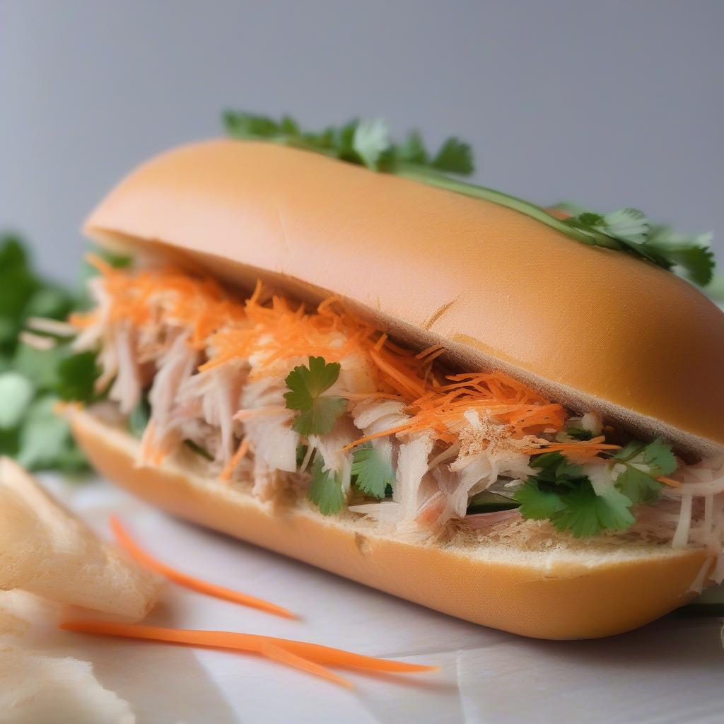 Bánh Mì Pate Chà Bông