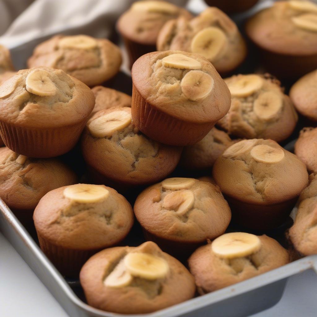 Bánh Muffin Chuối Thơm Ngon Dễ Làm