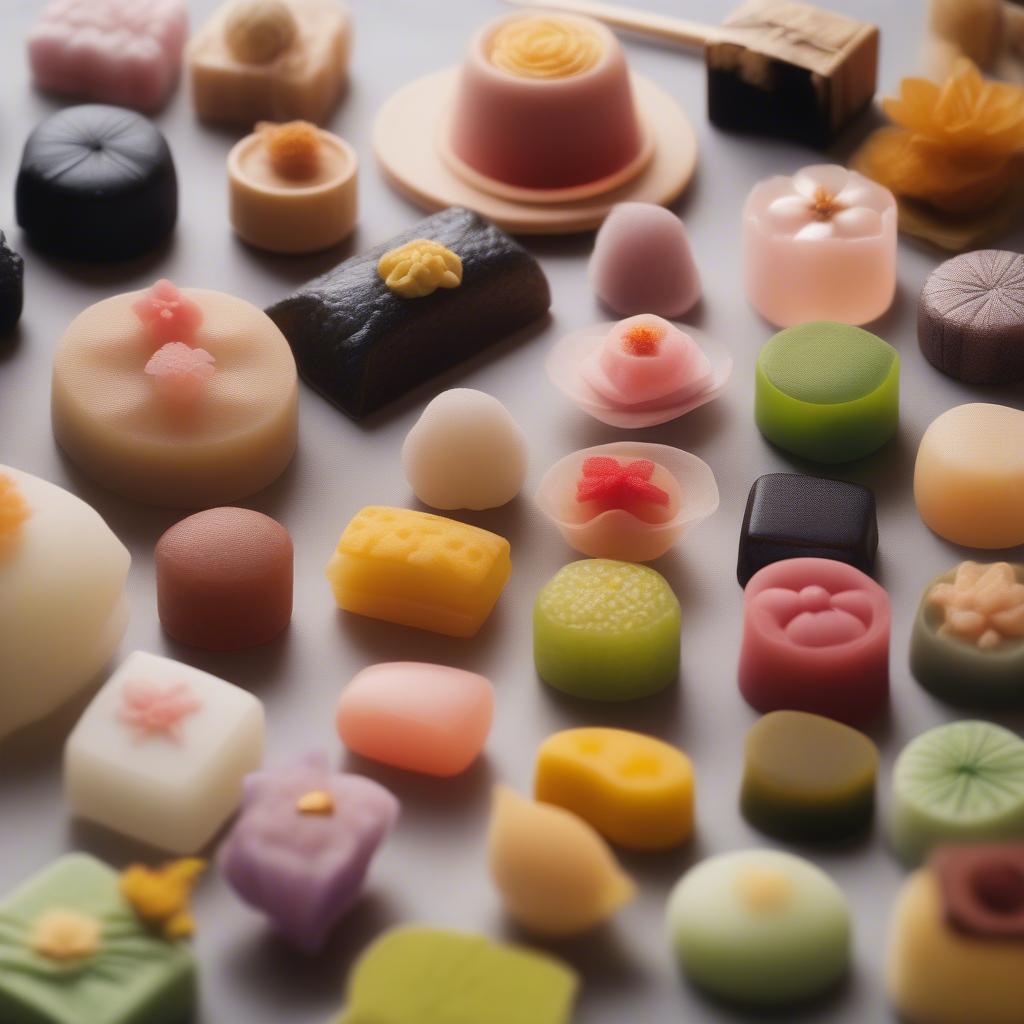 Bánh ngọt Nhật Bản Wagashi