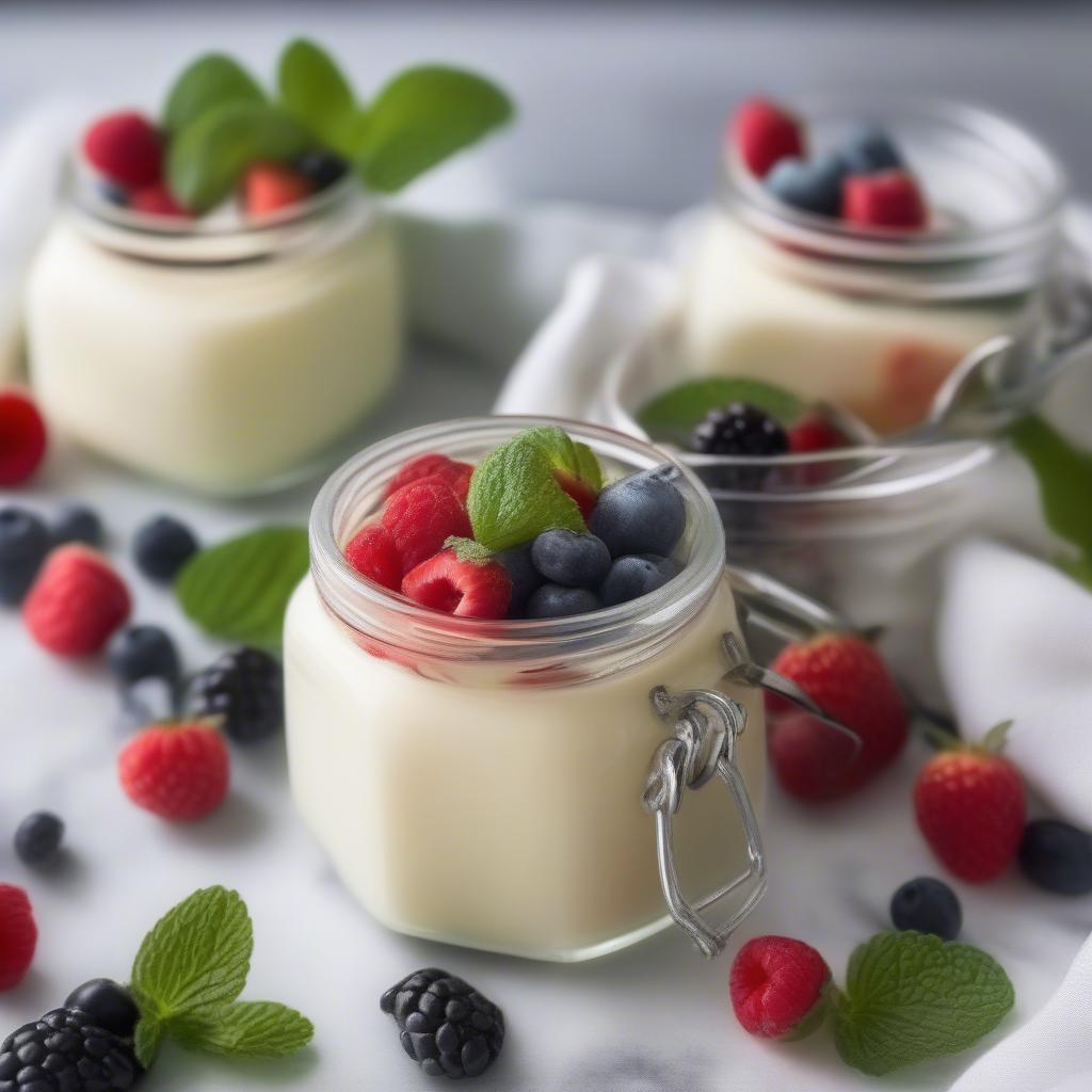 Bánh pudding không cần lò nướng thơm ngon, mát lạnh