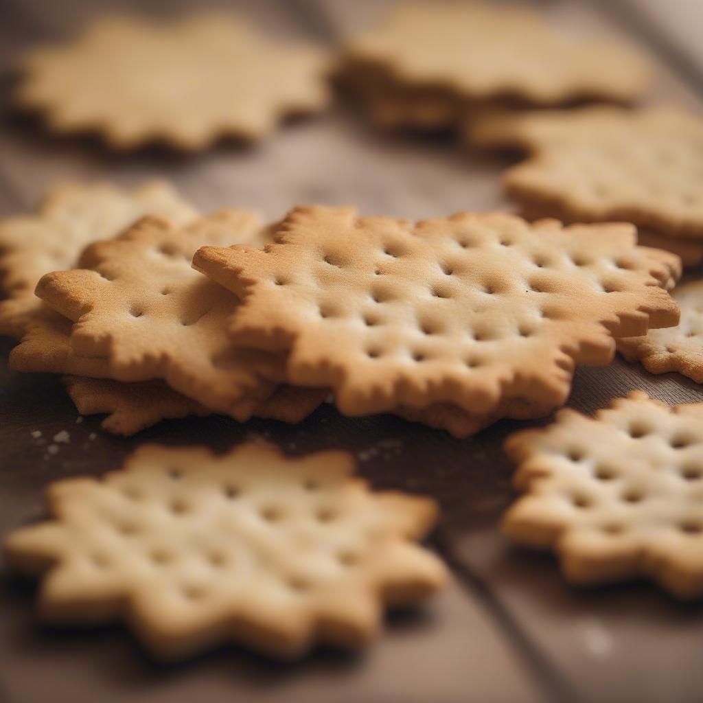 Bánh quy mặn cracker giòn tan