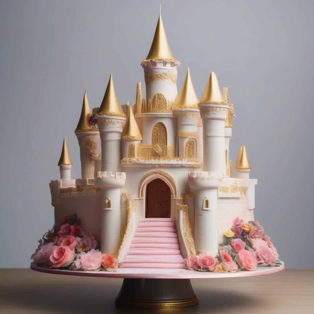 Bánh Sinh Nhật Fondant Tạo Hình 3D