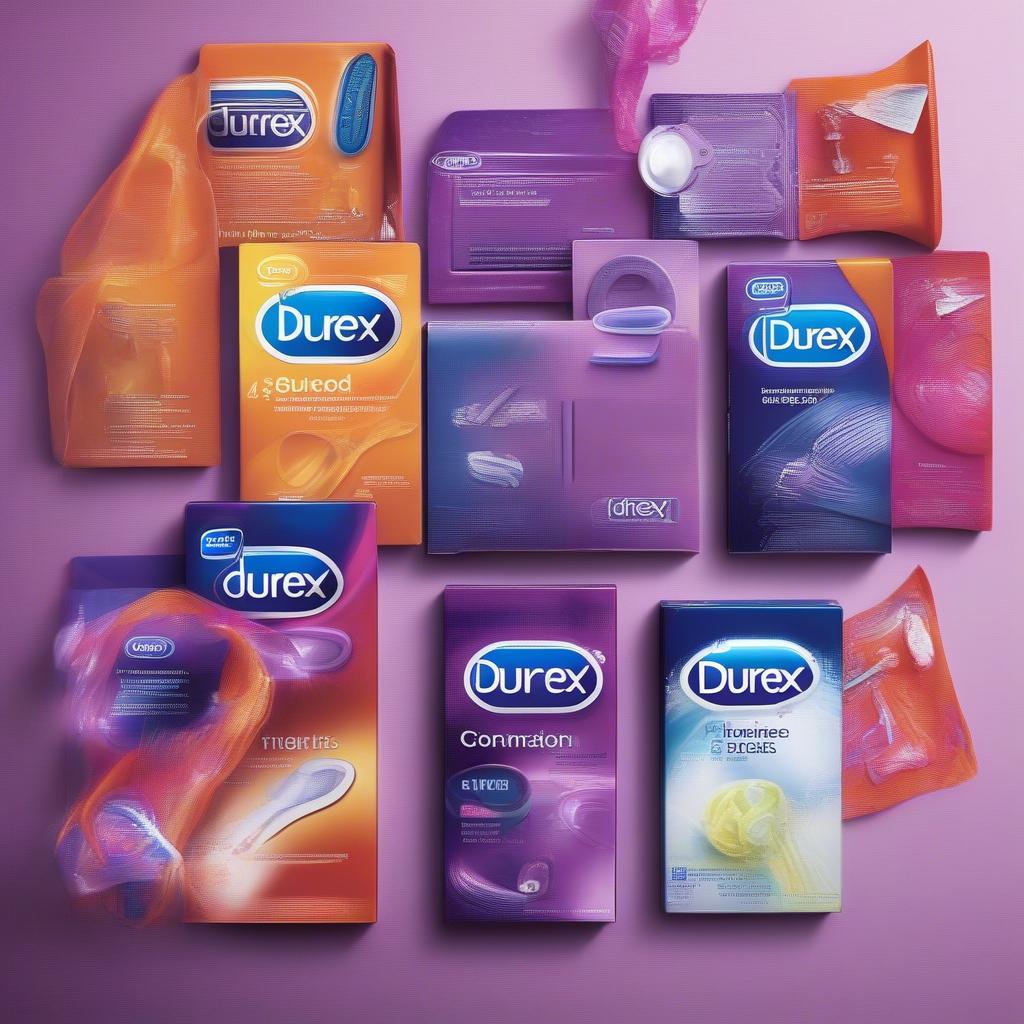 Bao cao su Durex đa dạng chủng loại