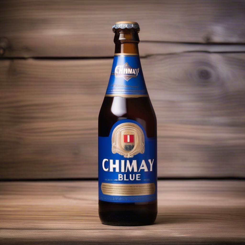 Chai bia Chimay xanh đóng chai