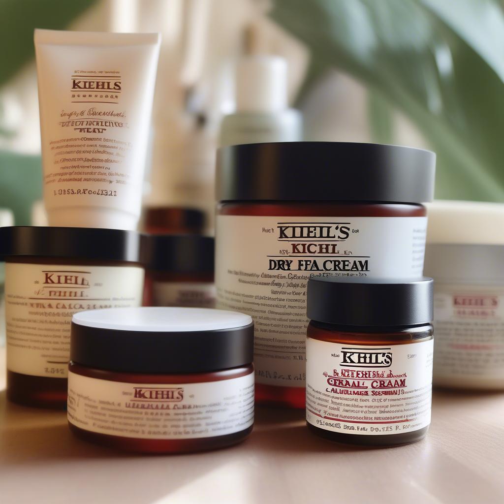 Bộ sản phẩm Kiehl's cho da khô