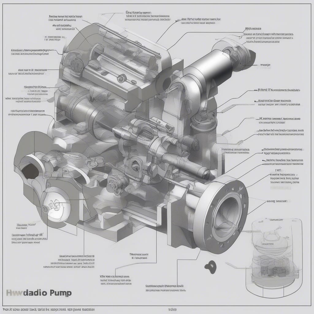 Cấu tạo bơm piston thủy lực