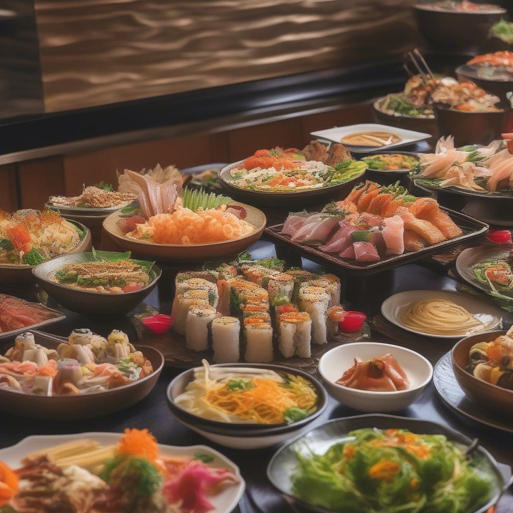 Buffet Quốc Tế Đa Dạng